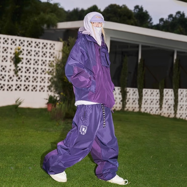 スノーボードウェア 2024 2025 上下セット レディース メンズ 防水15000 ジャケット アウター パンツ パープル スノボー スキーウェア スノボウェア 韓国風