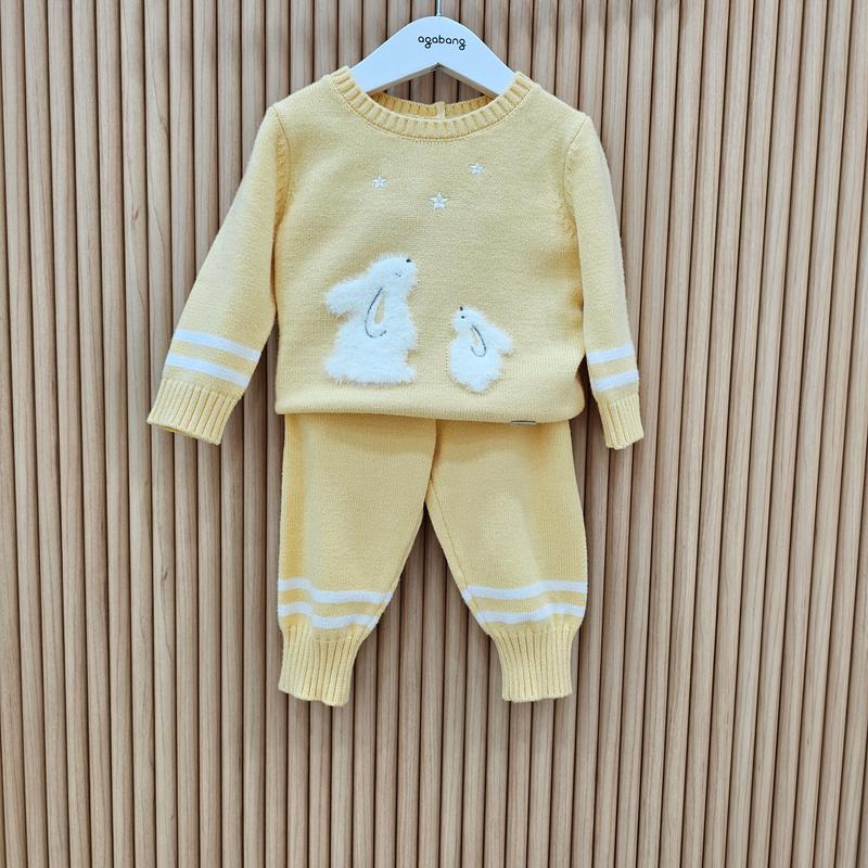 リオンウサギニット上下_01R723004 4,614円