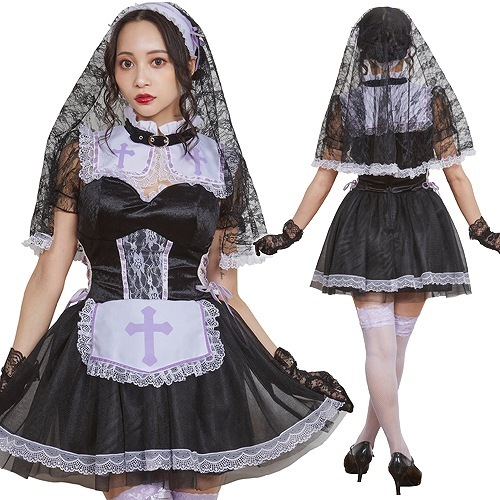 リュバンミニョン メランコリックシスター　[ハロウィン コスプレ イベント 衣装 仮装 コスチューム]　【899464】