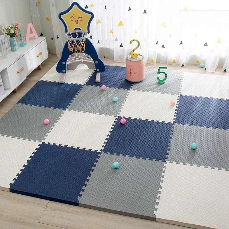 ジョイントマット 30*30cm 40枚 床暖房対応 パズルマット フロアマット プレイマット カーペット ソフト ベビーマット 赤ちゃん 防音 防水1308
