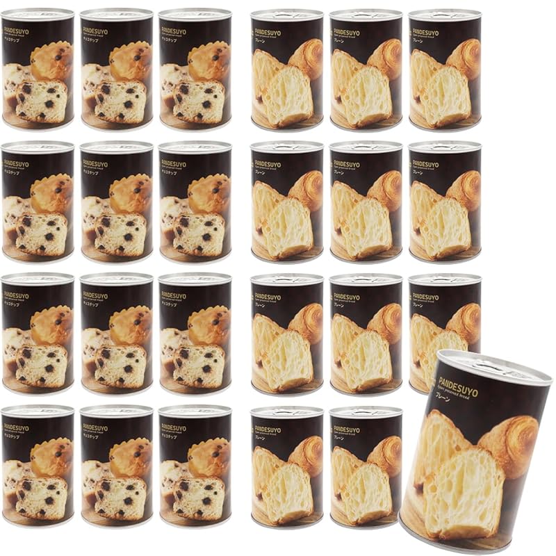 パンですよ！ 非常食 パン 5年保存 2種類×12セット 計24缶 パンの缶詰 保存食 長期保存 非常食セット 防災食品