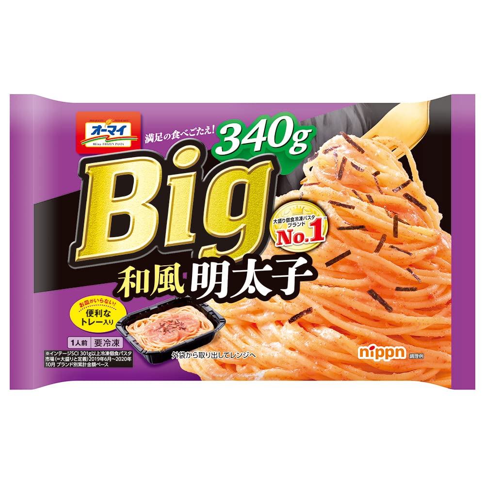 [冷凍] ニップン オーマイＢｉｇ 和風明太子 340gX12個