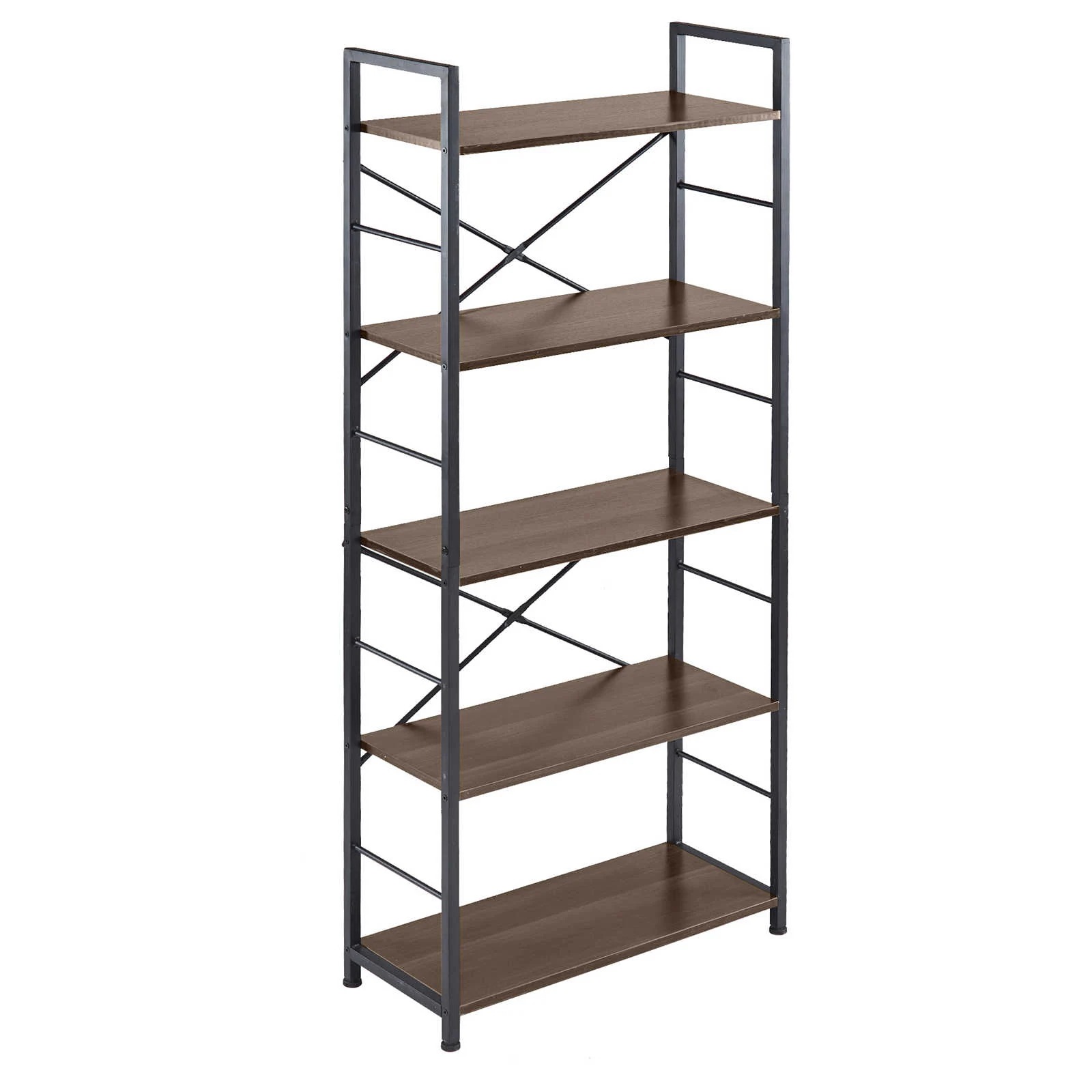 【日本国内出荷-3日で配達】韓国版ファッション ウッドグレー 収納棚 ユニットシェルフ オープンラック 北欧木製スリム 本棚 食器棚レンジ台 リビング キッチン 部屋収納 おしゃれ DJYC132