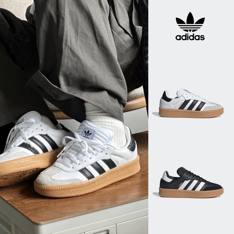 [ADIDAS] アディダス スニーカー サンバ XLG / SAMBA XLG ブラック / ホワイト (2色)