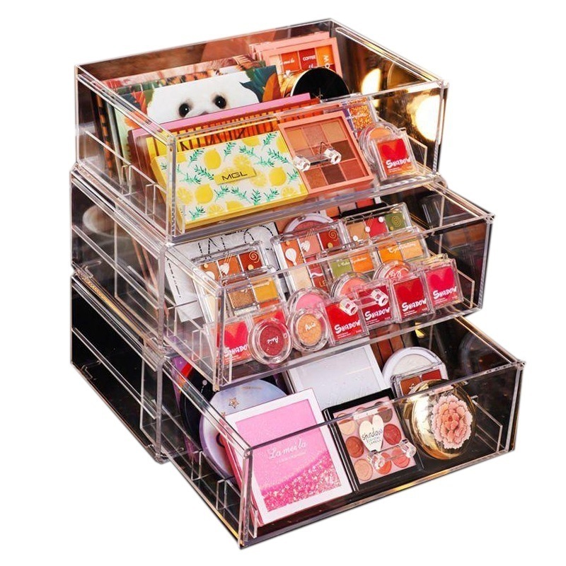 爆売れ! コスメ収納 化粧品の引き出しメイクボックス 大容量 ジュエリー 雑貨 化粧品引き出し式 口紅収納 リップスティック収納化粧品棚アイシャドウ収納