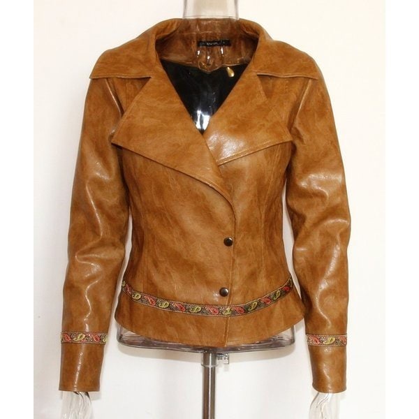 PUジャケット レディース 革ジャケット ジャケット フェイクレザー バイクジャケット 防風 革ジャン