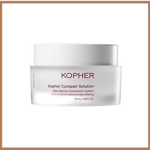 【4ever Line】 コペル キュリペアソリューション 水分クリーム 鎮静 色素沈着 低刺激 クリーム 50ml / メラニン / 毛穴 / 色素 / 抑制 loverセット あやぱん メルダーシ