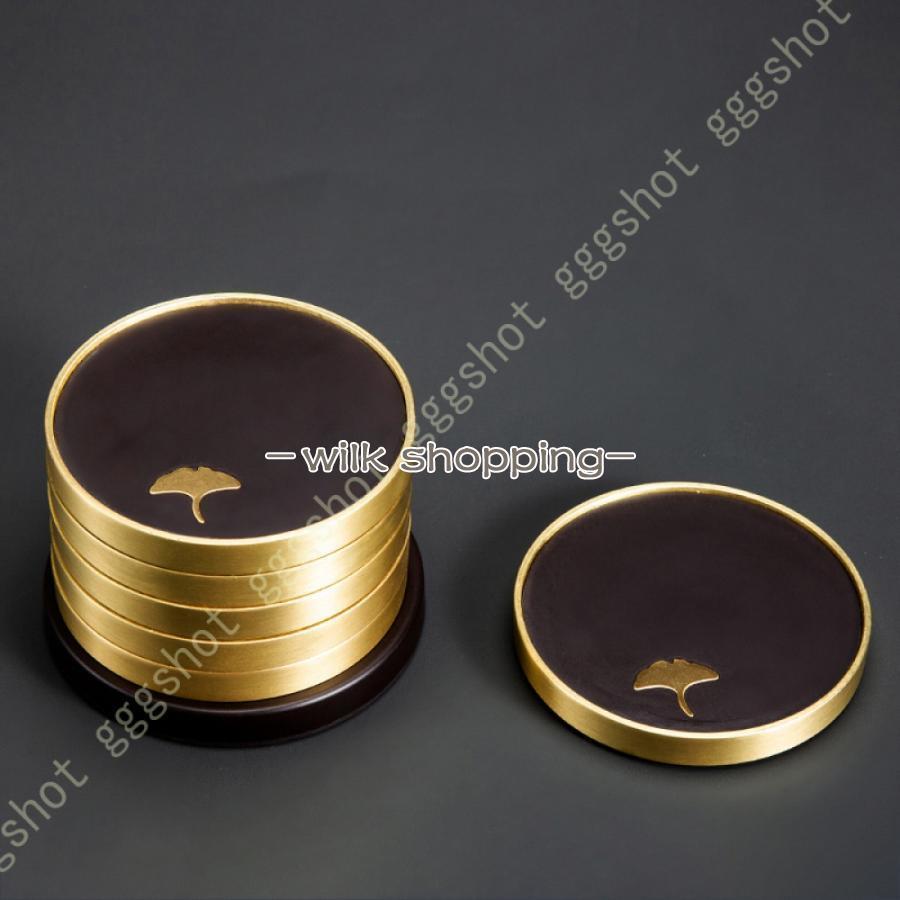 ウッド カップコースター 自然素材 おしゃれ 茶托 セット ウッド 断熱マット 重ねてラクラク収納 伝統工芸品 グラス マグカップ適用 敷き 自宅 飲食店 カフェ