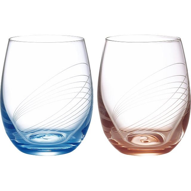 ラスカボヘミア ペアタンブラー オービット