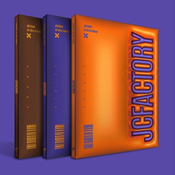 【未開封新品】ジェチャン(JAECHAN) 1st Mini Album - [JCFACTORY] (ORANGE ver. / VIOLET ver. / BROWN ver.) / 3種 SET 7,657円