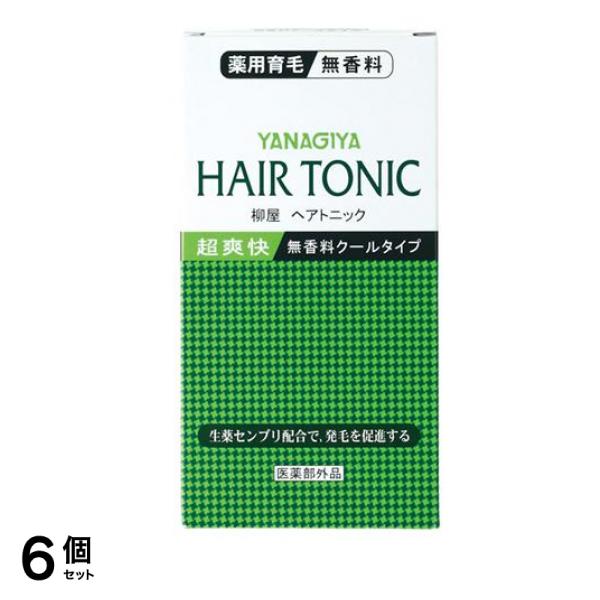 柳屋 ヘアトニック 無香料 クールタイプ 240mL 6個セット