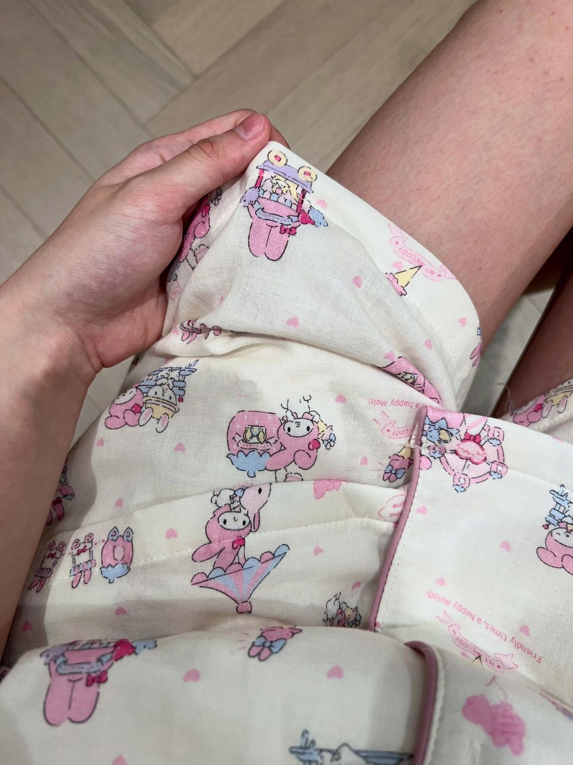 【極速出荷】Ins風アニメかわいい美楽ティパジャマ女性半袖日系少女ホーム服セット外着