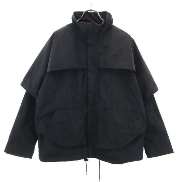 未使用 バースト222 18AW 日本製 レイヤー ブルゾン 2 ブラック vast222 メンズ