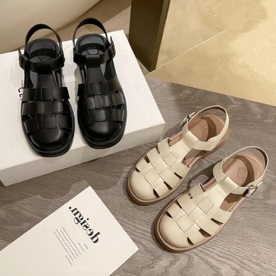 グルカサンダル ミュール 牛革 本革 編み込み クロス 透かし編み ストラップ レディース 大人 春 夏 おしゃれ きれいめ カジュアル ローヒール フラット ぺたんこ 歩きやすい 履きやす