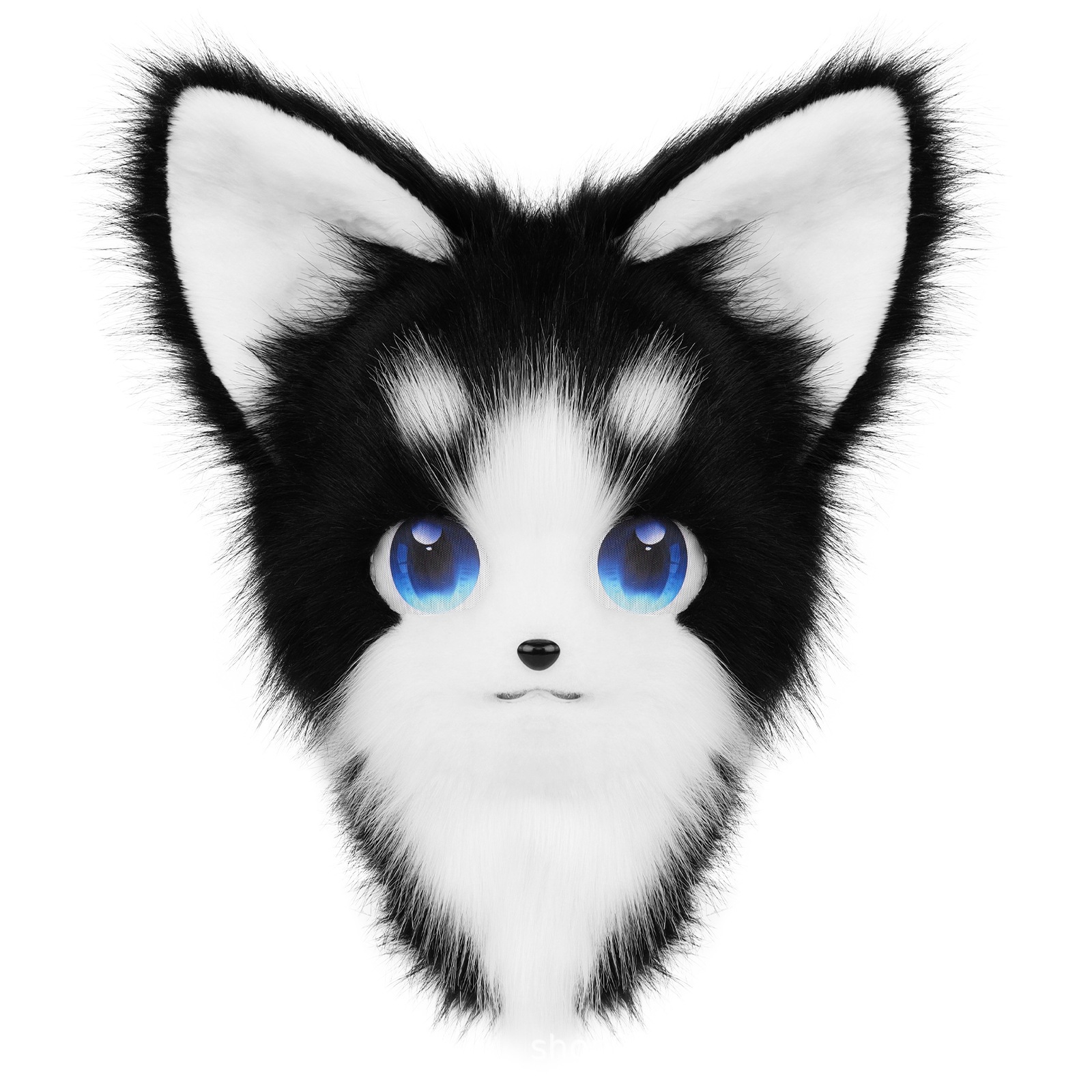 ハロウィン着ぐるみ着用可能な動物の頭完成品動物の頭ぬいぐるみフリ着ぐるみco猫の頭カバー着用可能