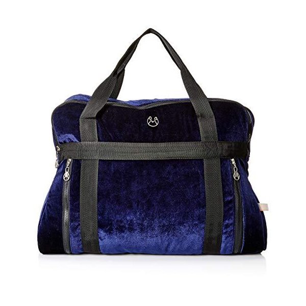 Maaji Women s Velvet Solid Yoga Bag， blue， One Size 並行輸入品