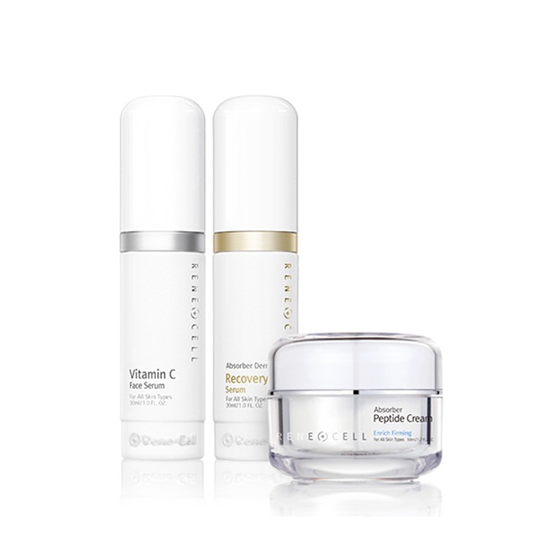 ルネセル　韓国　スキンケア　3点セット LALUCELL】選べる美容液 ママのための肌ケア3点セット – K