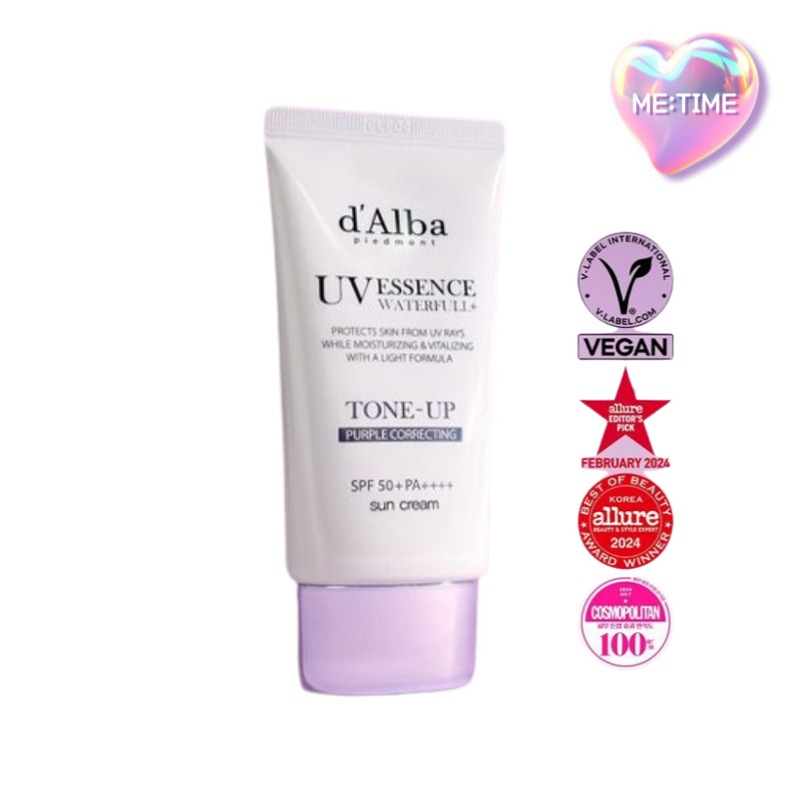 (クールトーン補正日焼け止め) ウォータープールパープルトーンアップサンスクリーン 50ml / 韓国コスメ