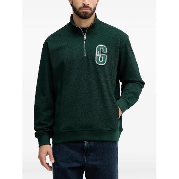 25 FW アップリケ ジッパー セーター M5BQ18K0552 TP446297225