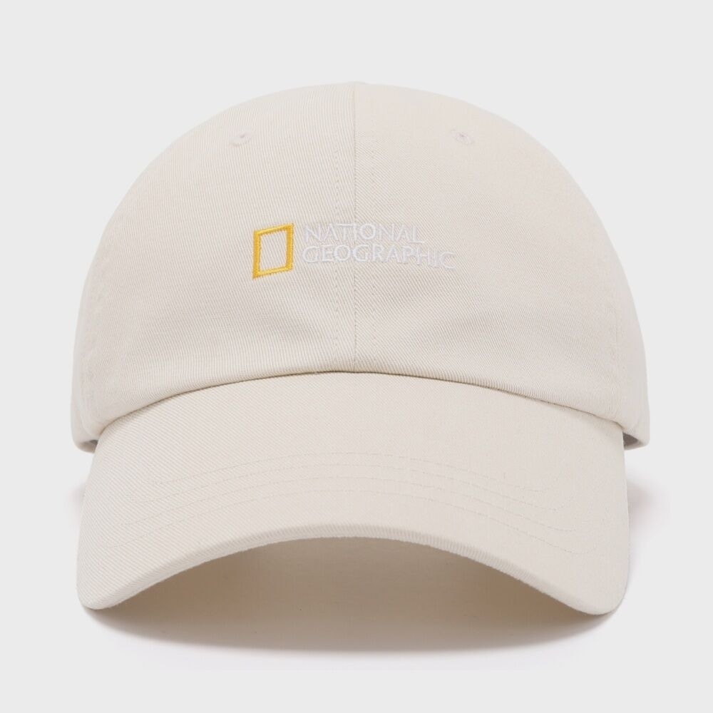 ナショナルジオグラフィック N255AHA510 スモールロゴキャップアイボリー