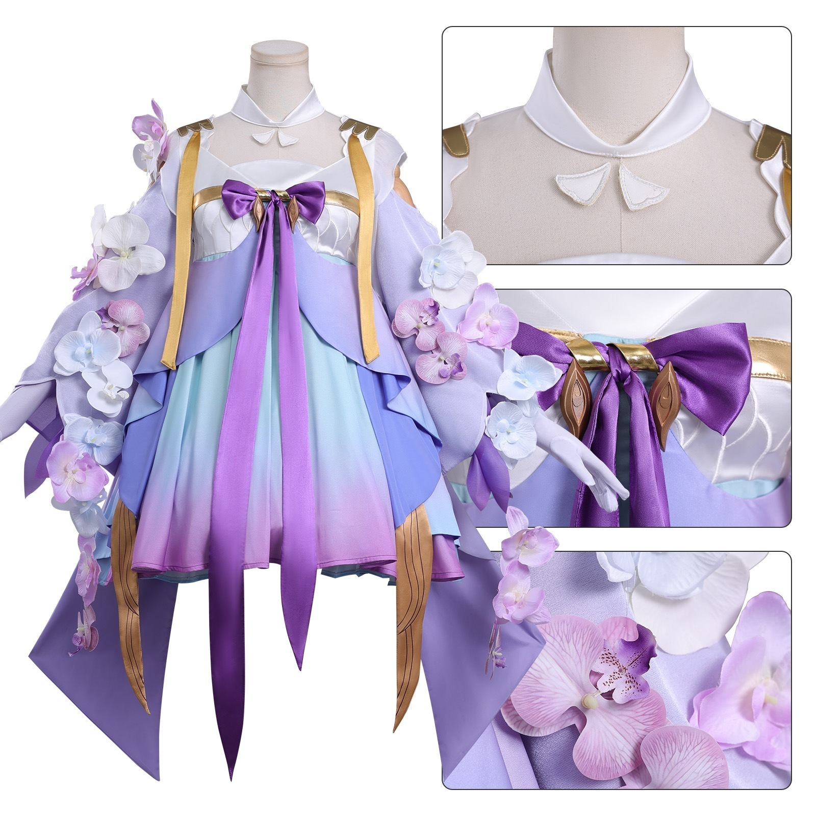 王者栄耀朶莉亜朶朶幻珠鮫人新皮膚コスプレ二次元遊戯cos服