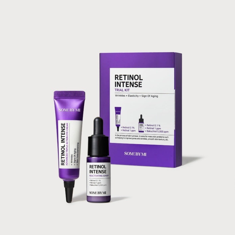レチノール インテンス トライアルキット 2種 [セラム10ml+アイクリーム10ml]