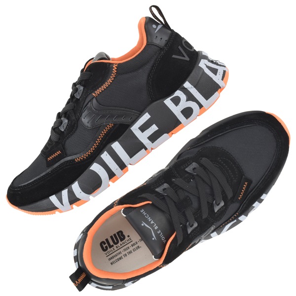 VOILE BLANCHE ボイルブランシェ CLUB01 スエード×ナイロン スニーカー/2017465 11 1A27