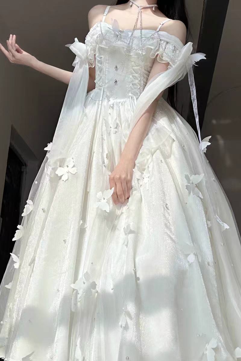 ドレス 結婚式 パーティードレス ロング きれいめ お呼ばれ 二次会 ウェディングドレス 発表会 ワンピース イブニングドレス 演奏会 7,380円