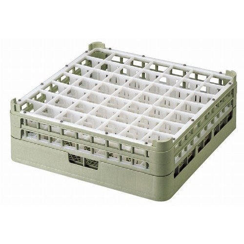 ラック 49仕切り 銚子ラック [外寸:50 x 50 x 17.5cm ・マスの内寸:5.9 x 5.9 x 14cm] (7-1000-8) 料亭 旅館 和食器 飲食店 業務用