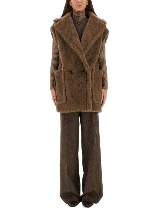MAX MARA Women Vests 2521276253600 501004 BROWN