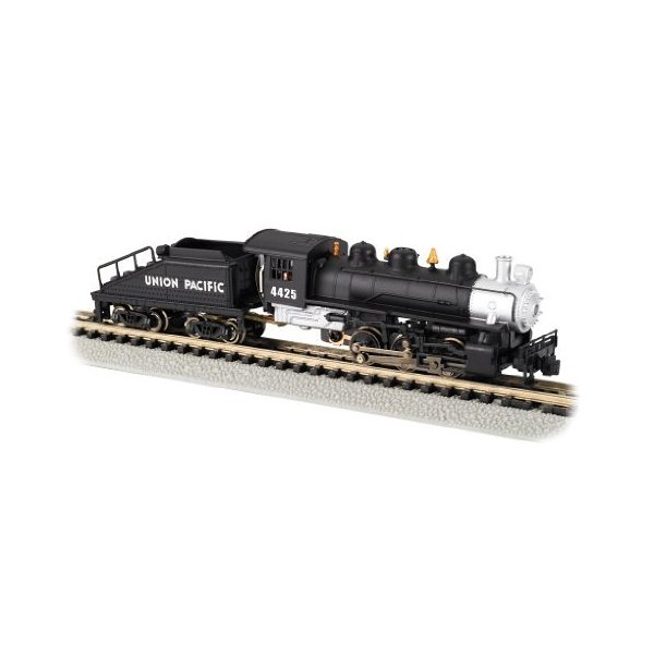 Bachmann Industries #4425 USRA 0-6-0 Switcher Locomotive and Tender Union Pacific Train Car, Black/S
