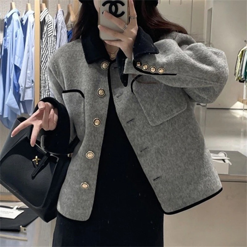 2024 レディースファッション 秋 ジャケット アウター 冬ファッション コート 気質通勤大きいサイズ トップス