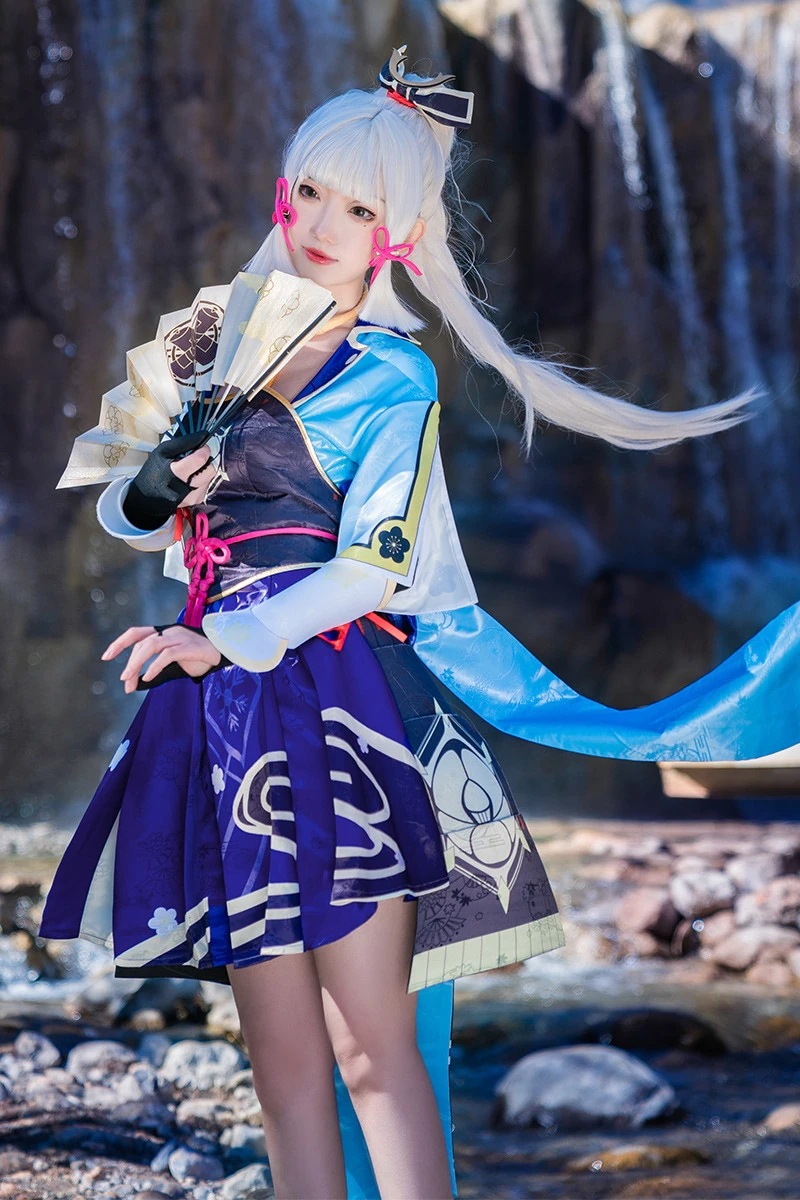 原神 げんしん genshin 神里綾華 コスプレ衣装 コスチューム 変装 仮装期間限定30％