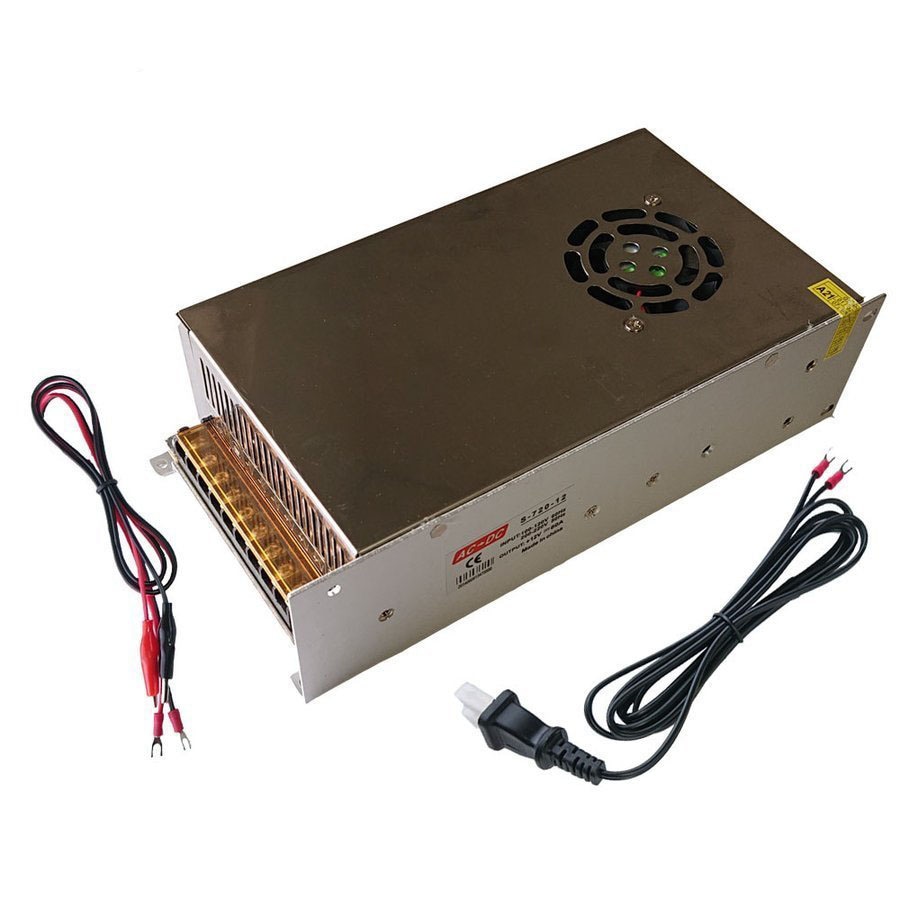 スイッチング電源 AC/DCコンバーター 60A 720W 直流12V 変換器 変圧器 配線付