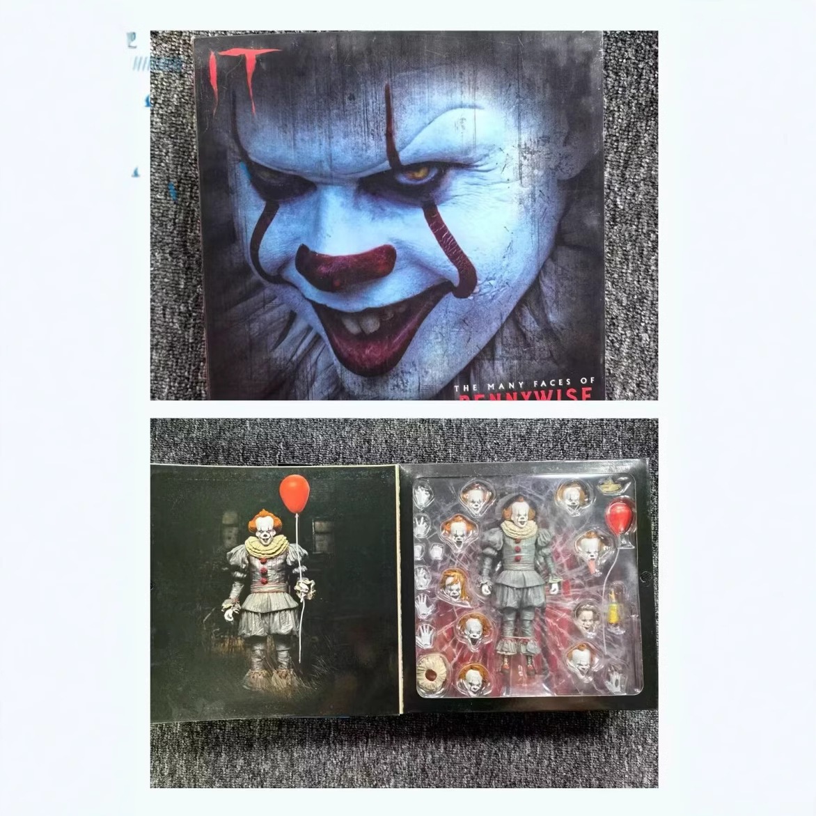NECA IT ペニーワイズ デラックス 7 インチ 可動