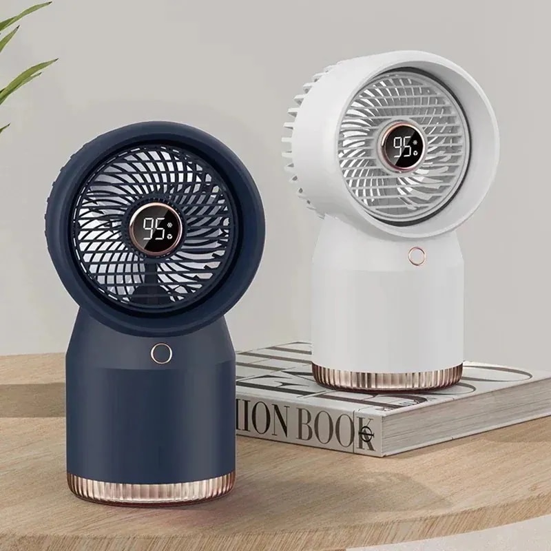 USB充電式 最新型冷風機 冷風扇 サーキュレーター 扇風機　3段階風量