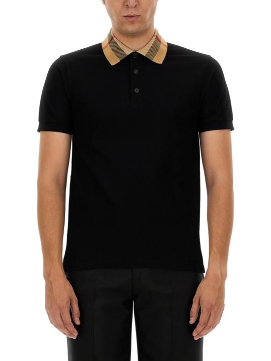 BURBERRY Men Polo Shirts 8071620 A1189 BLACK