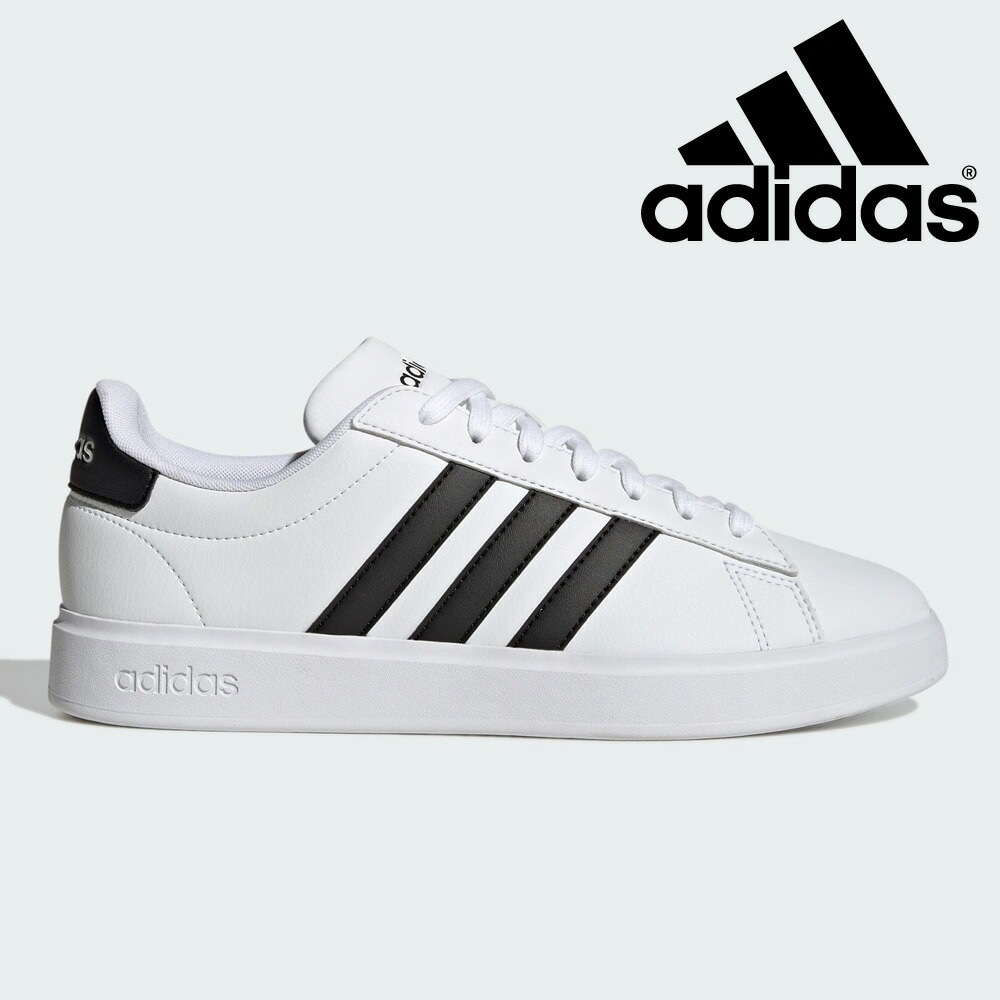 アディダス スニーカー メンズ レディース グランドコート GW9195 adidas GRANDCOURT 2.0 M コートスニーカー 学生 カジュアル 6,403円