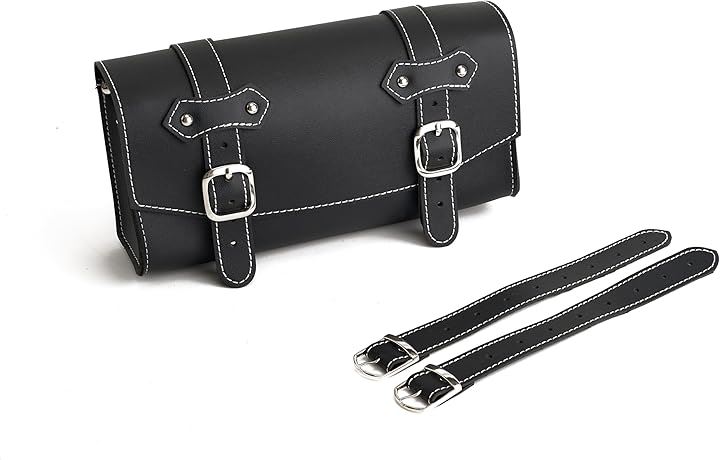 DAWNHAWK バイク ツールバッグ サイドバッグ ツーリングバッグ 3L 大容量 金具防錆 工具入れ 撥水 レブル250(黒, 中型) 6,080円