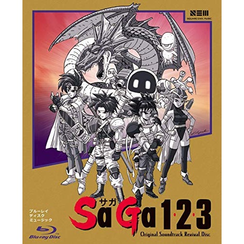 SaGa 123 Original Soundtrack Revival D.. ／ ゲームミュー ジック (Blu-ray) SQEX-20054