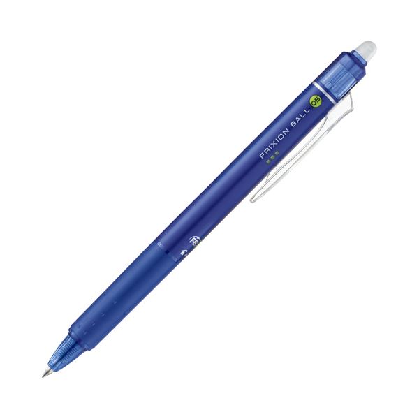 (まとめ) パイロット ゲルインキボールペンフリクションボールノック 0.5mm ブルー LFBK-23EF-L 1セット（10本） (×10セット)