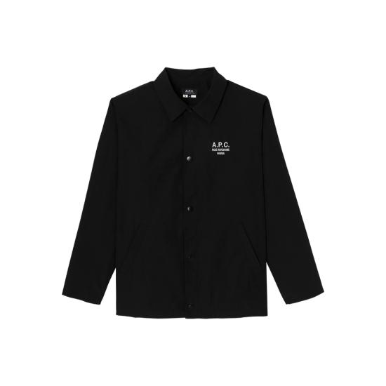 A.P.C. Men Jacket PSALQ H02960 LZZ BLACK