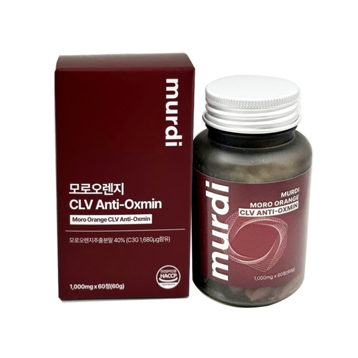 Moro Orange CLV Anti-Oxmin 1000mg,60粒