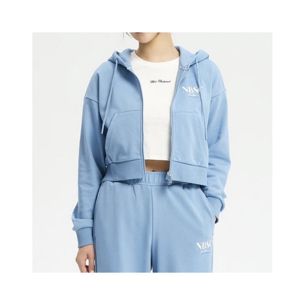 ニューバランスシューズニューバランス W 起毛なしセミクロップパーカージップアップ NBMDD3W852-50 11,514円