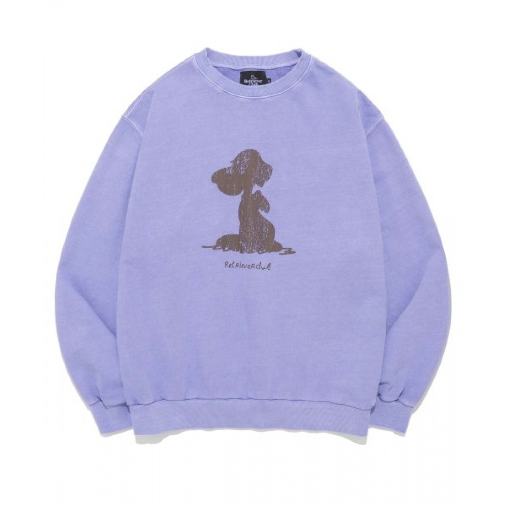 レトリーバークラブクラックパピークルーネック [パープルパープル]