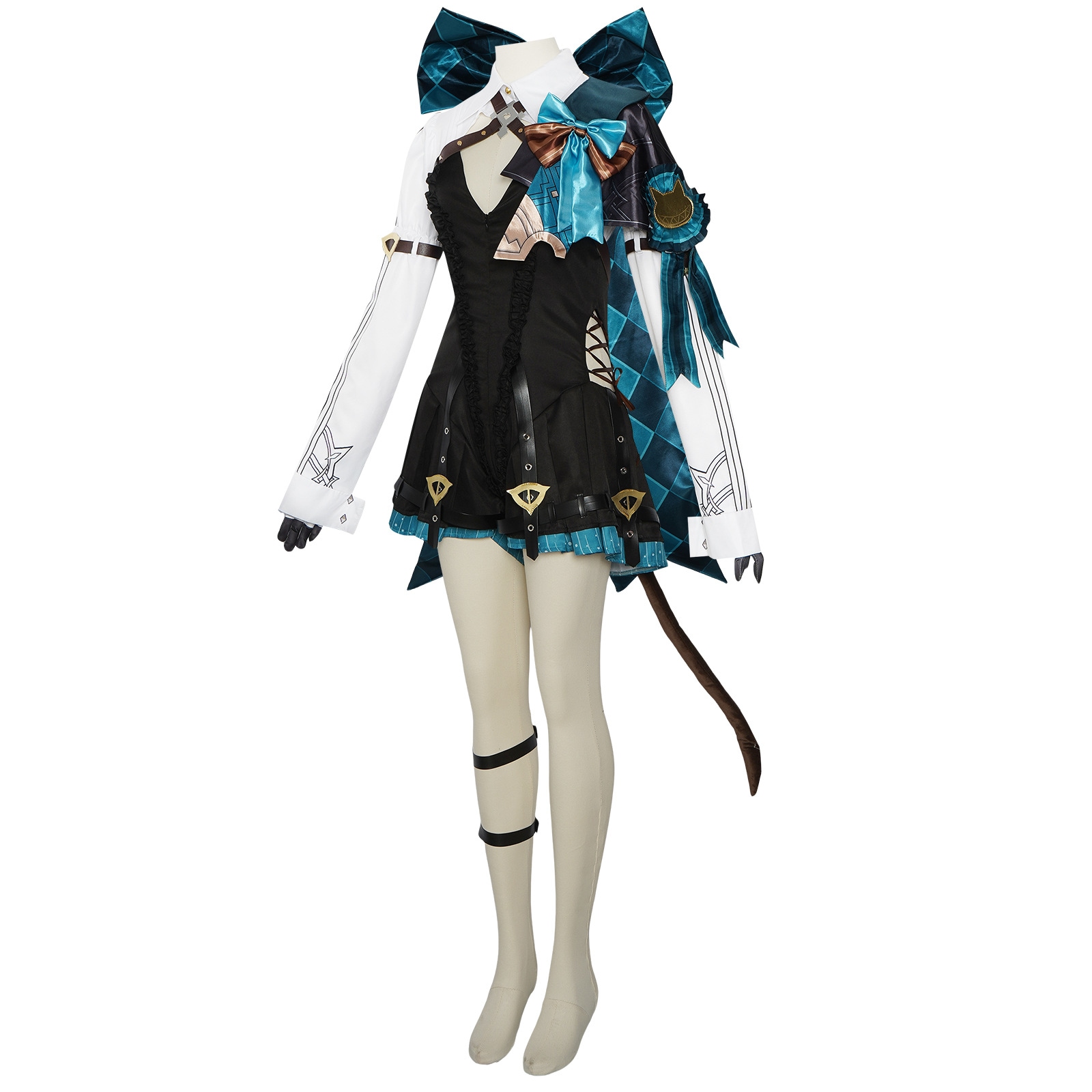 オリジナル神コスプレ衣装 オリジナル神 リネット・フォンテーヌ 双子コスプレ アニメ ゲーム ステージパフォーマンス衣装