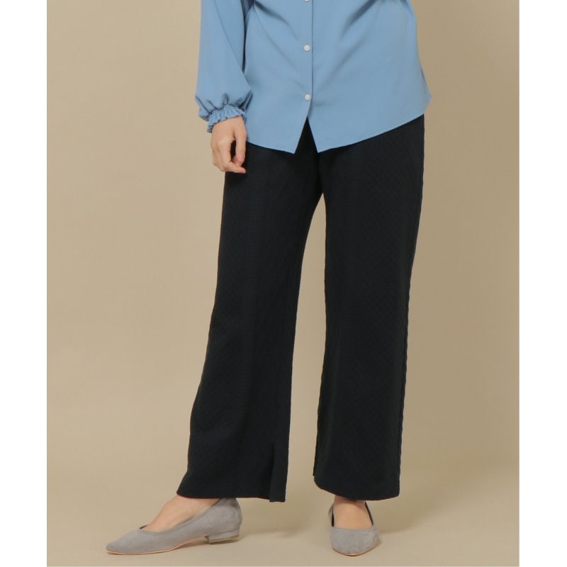 カットジャガードワイドパンツ 5,160円