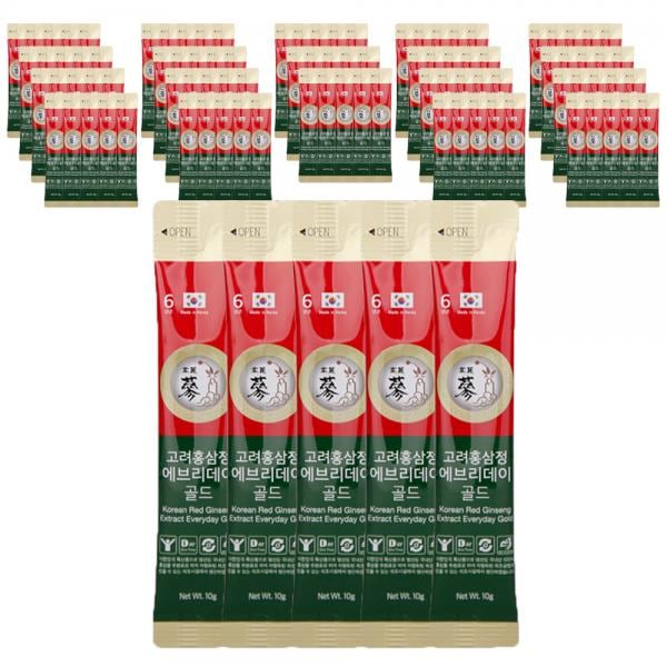 豊年宝鑑 高麗紅参精 エブリデーゴールド 6年斤 バルク包装 풍년보감 고려홍삼정 에브리데이 골드 6년근 벌크포장
