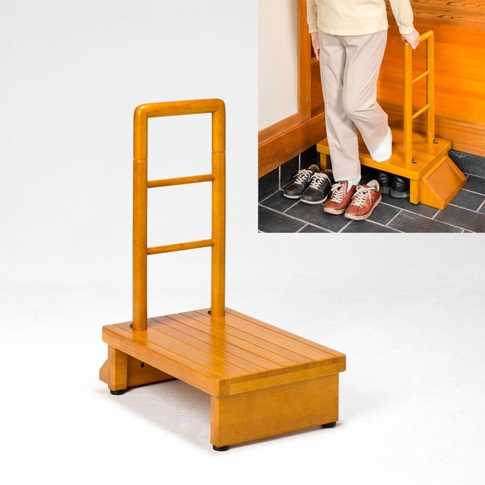 手すり付玄関台 60cm VS-RF601