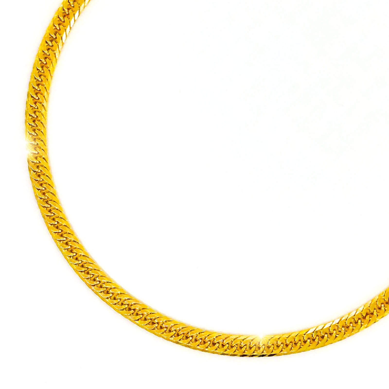 喜平 ネックレス 18金 K18 トリプル8面 20g 50cm 造幣局検定マーク 新品 チェーン ゴールド アクセサリー